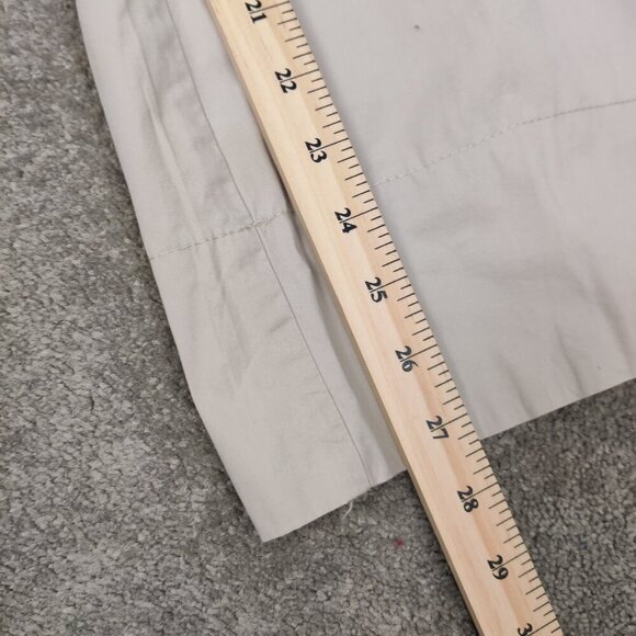 Vintage Spoza Women's Pleated Wide Leg Cream Pants Size EU 40 Old Money Cotton - Picture 11 of 11